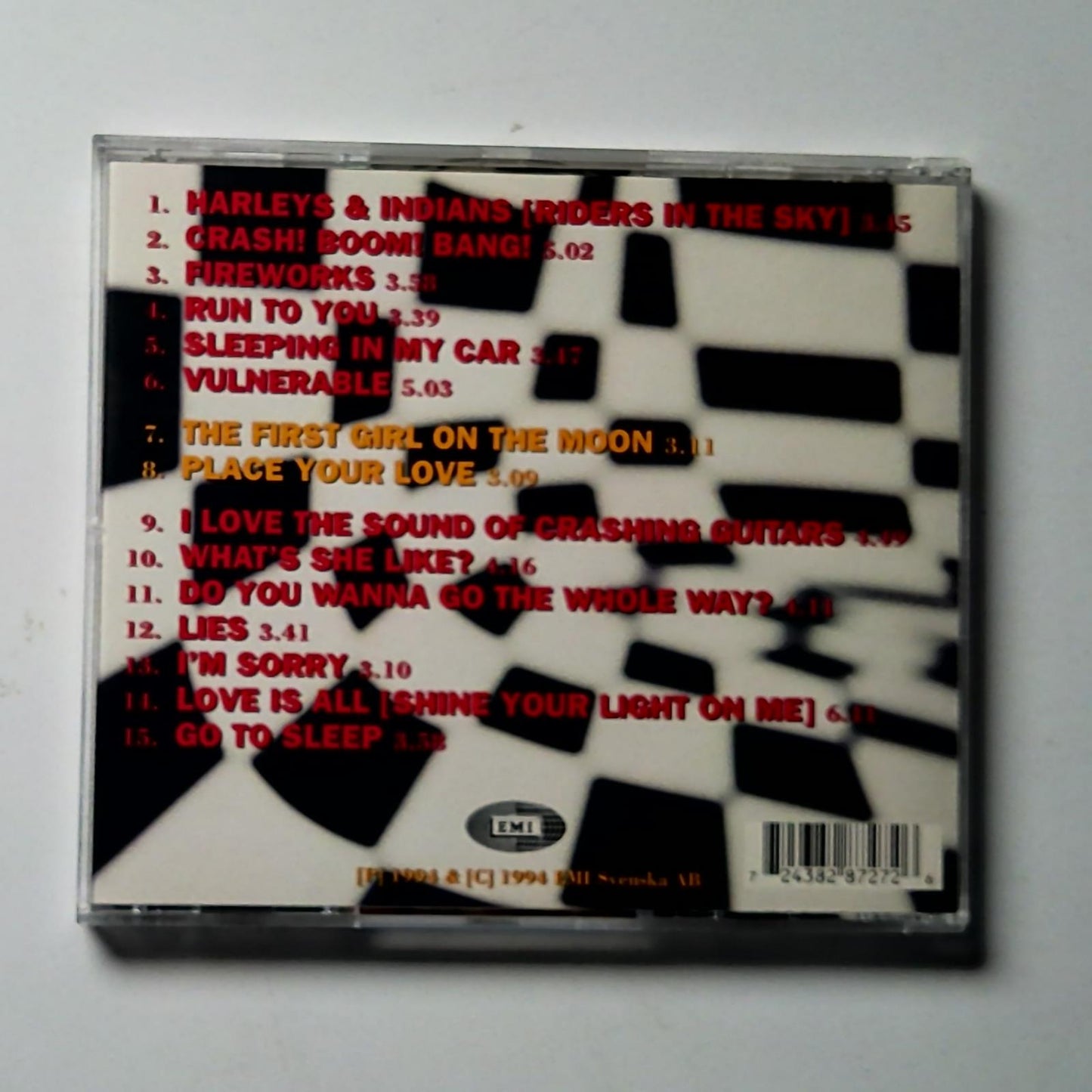 Roxette – Crash! Boom! Bang! (CD, 1994) US 7243 8 28727 2 6