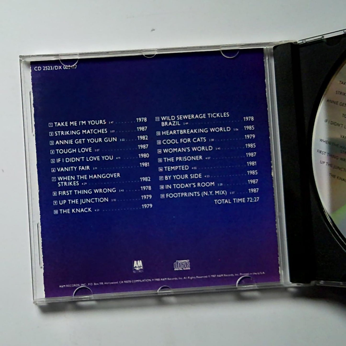 Squeeze – Classics Volume 25 (CD, 1988) US CD2523