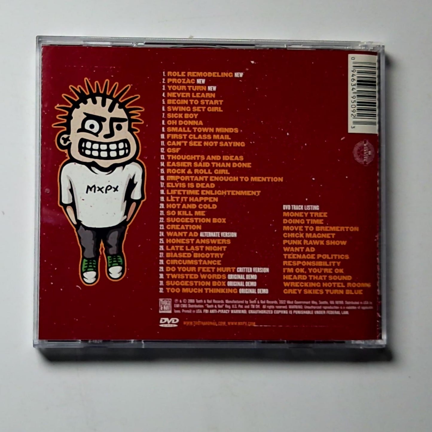 MxPx – Let It Happen (CD + DVD, 2006) US 094634950923