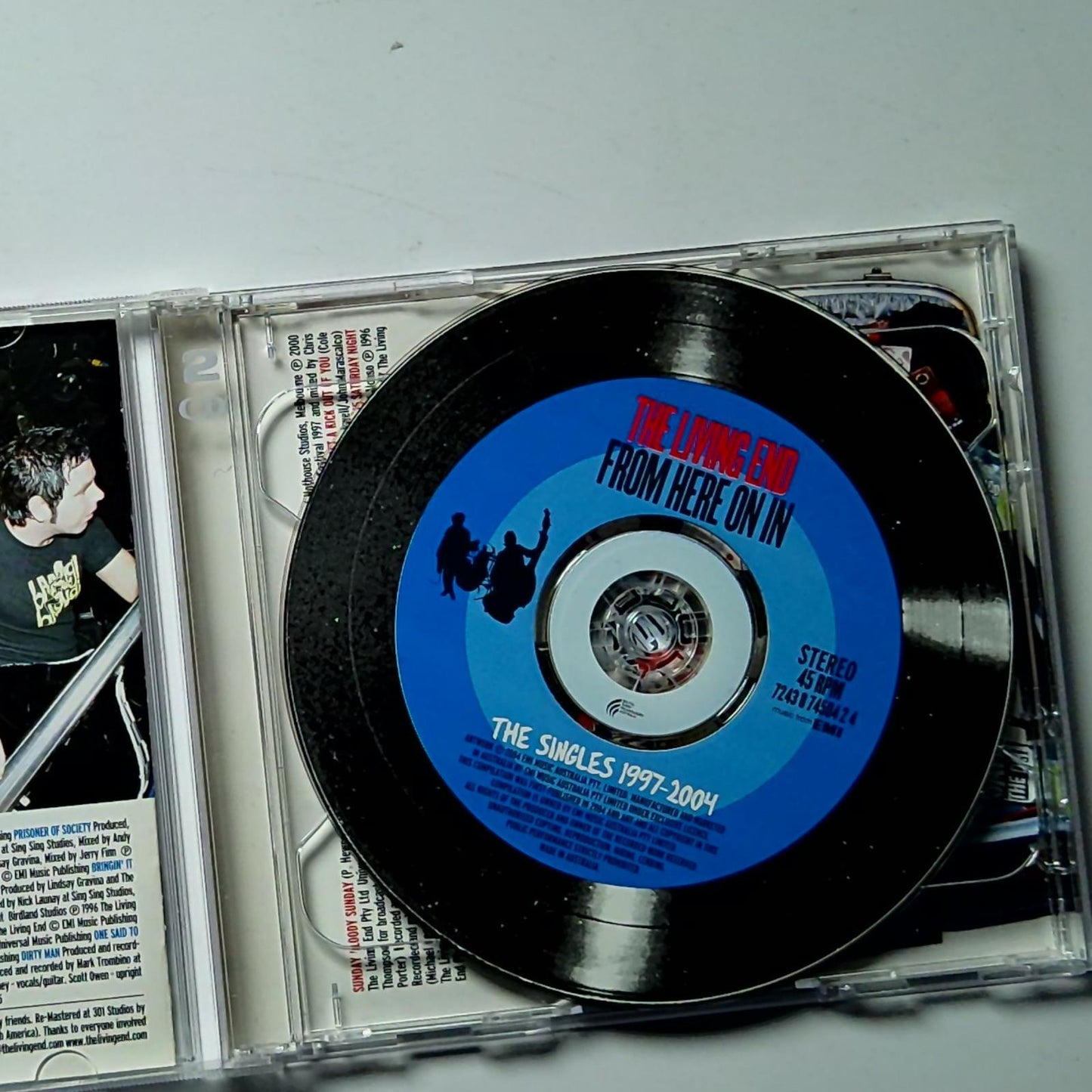 The Living End – From Here On In: The Singles 1997-2004 (CD, 2004) Australia