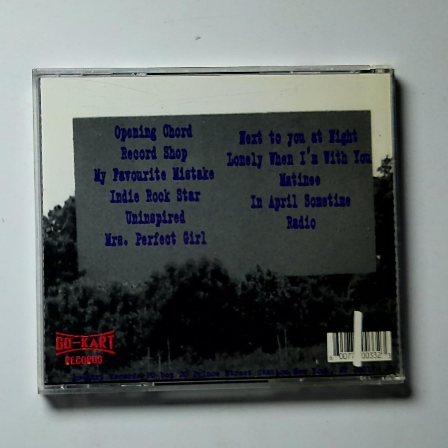 Weston – Matinee (CD, 1997) US GK 33