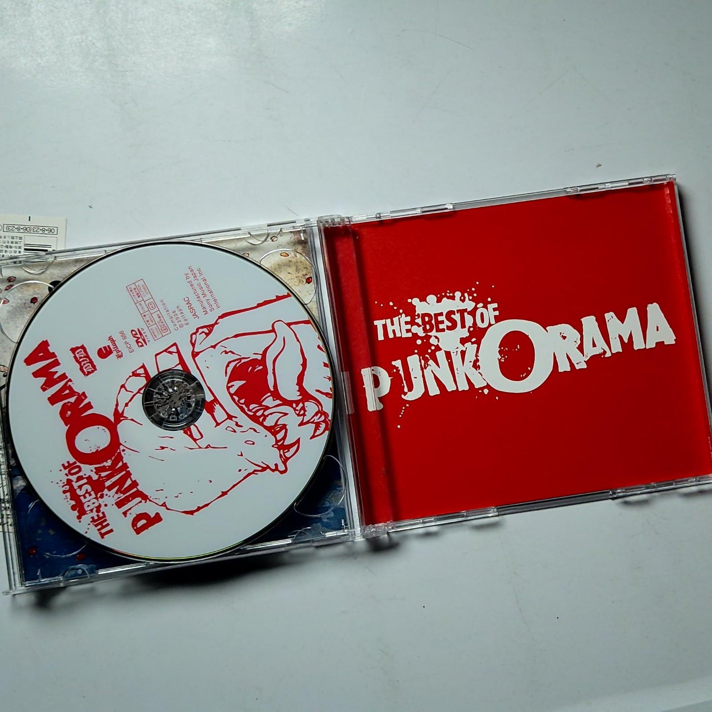 Various – The Best Of Punkorama (CD + DVD, 2006) Japan Obi EICP-655