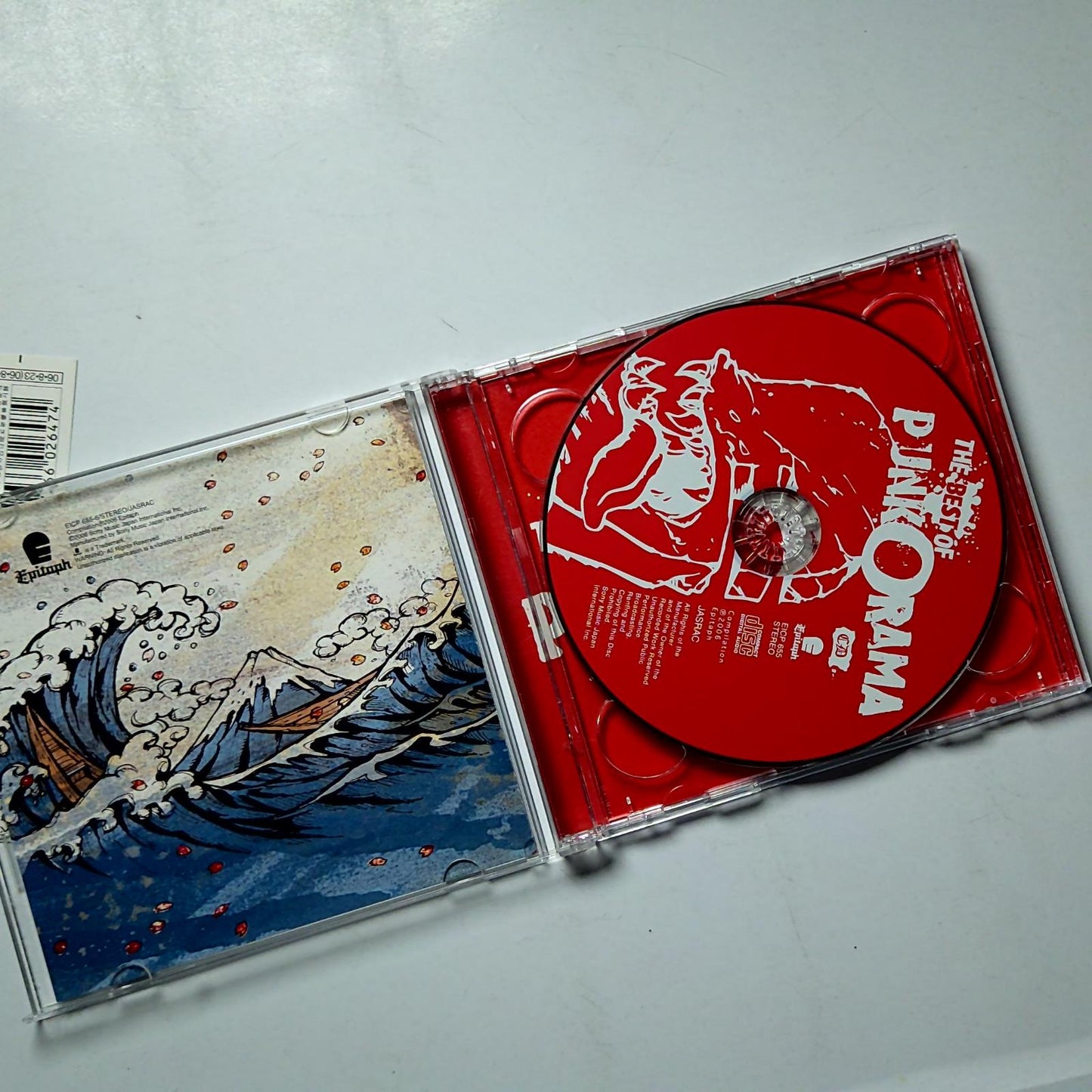 Various – The Best Of Punkorama (CD + DVD, 2006) Japan Obi EICP-655