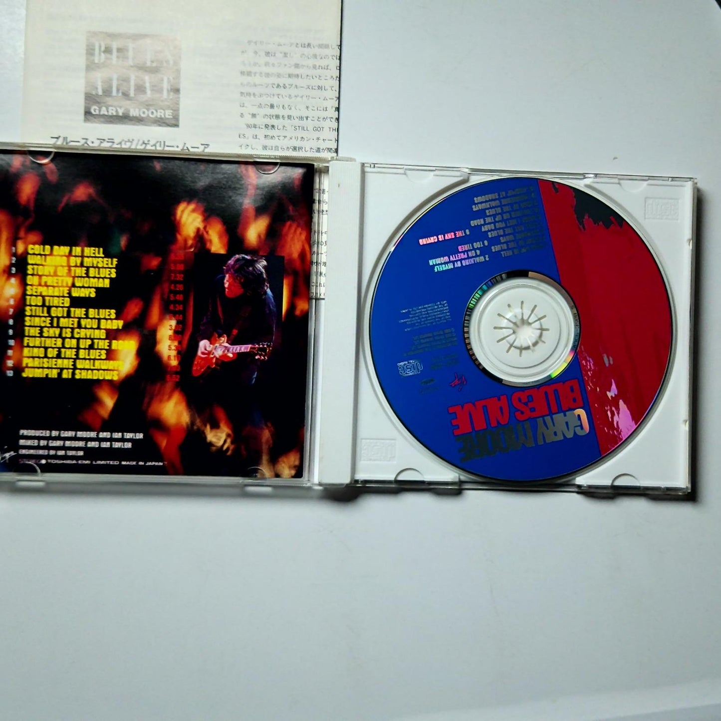 Gary Moore – Blues Alive (CD, 1993) Japan VJCP-28164