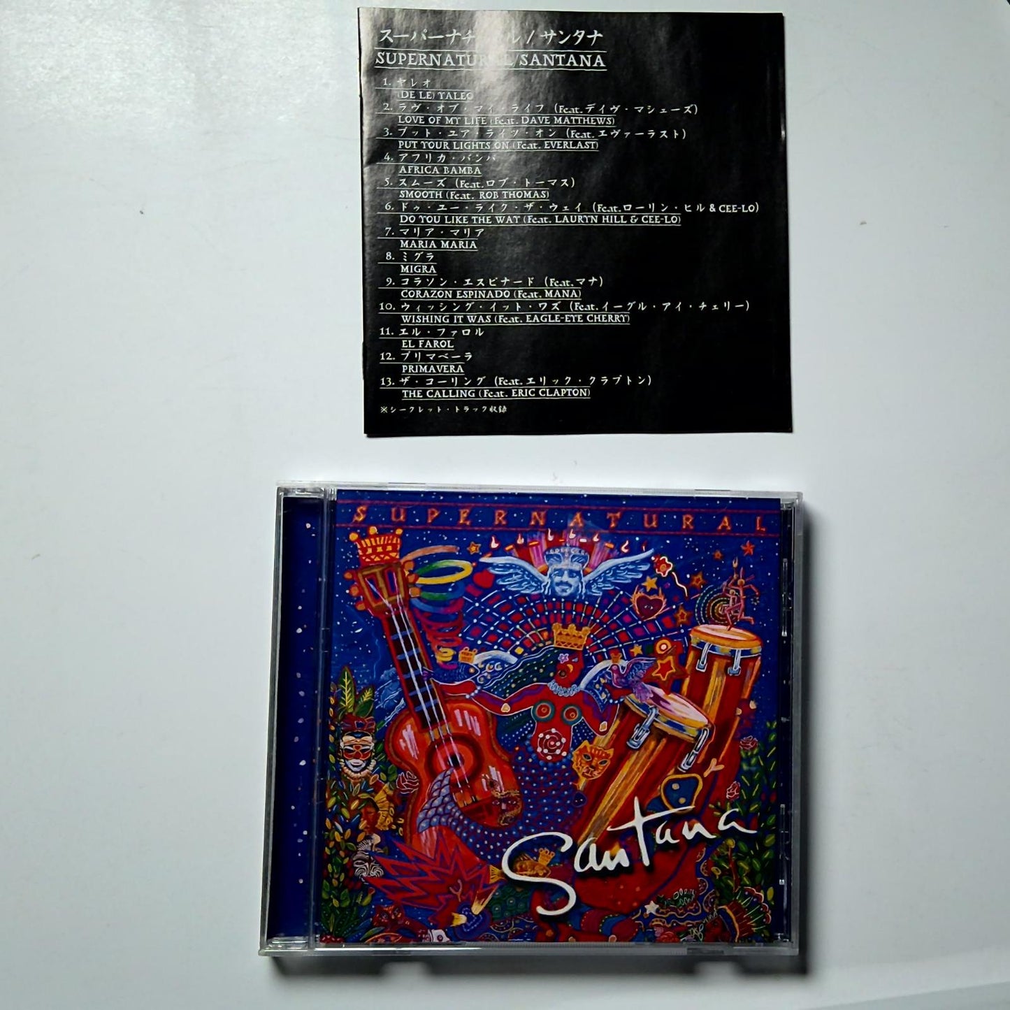 Santana – Supernatural (CD, 1999) Japan BVCA-21027