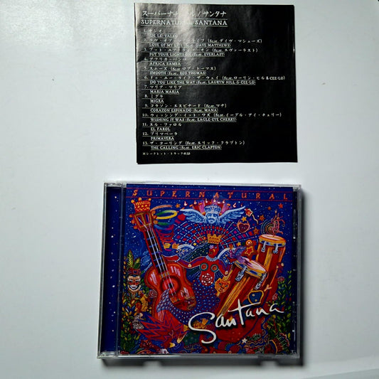Santana – Supernatural (CD, 1999) Japan BVCA-21027