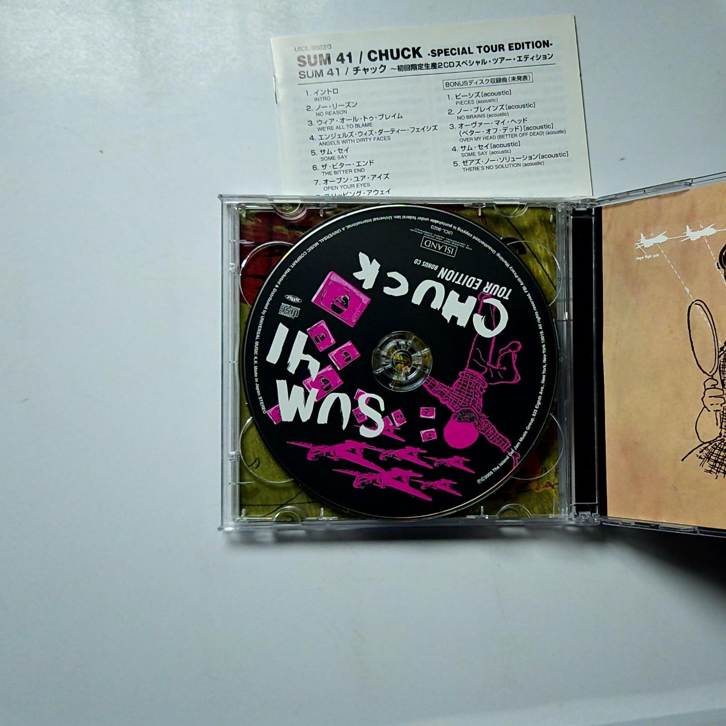 Sum 41 – Chuck (CD, 2005) Japan Bonus Disc UICL-9022/3