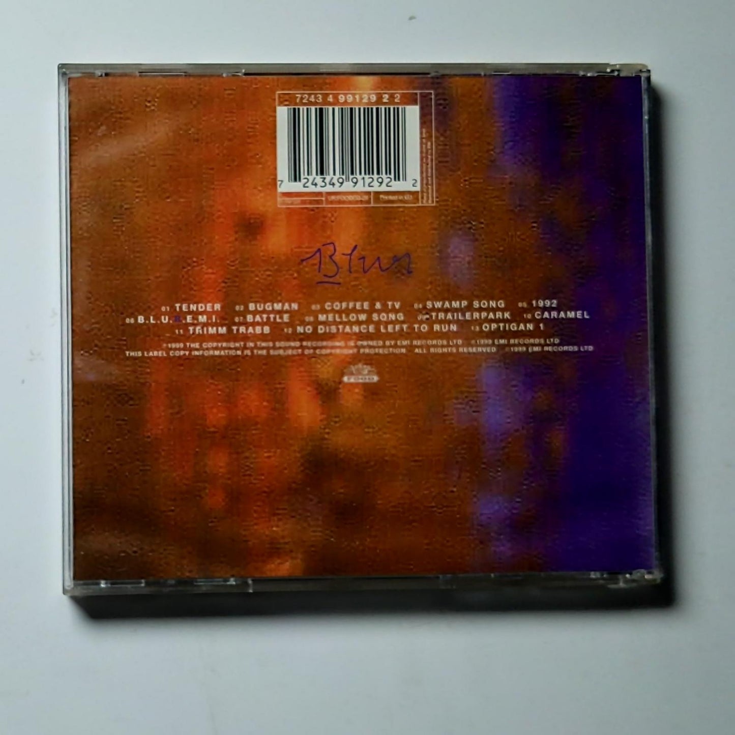 Blur – 13 (CD, 2014) Europe 7243 4 99129 2 2