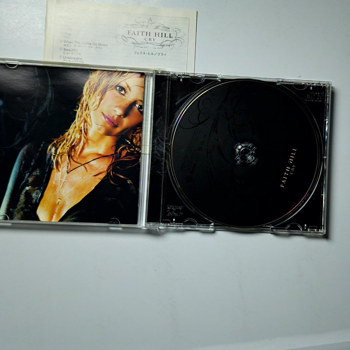 Faith Hill – Cry (CD, 2002) Japan WPCR-11325