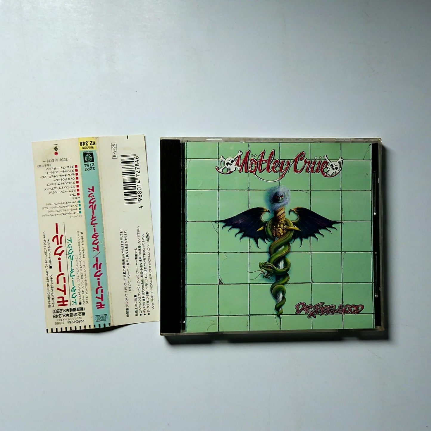 Mötley Crüe – Dr. Feelgood (CD, 1989) Japan obi 22P2-2784