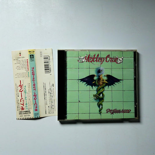 Mötley Crüe – Dr. Feelgood (CD, 1989) Japan obi 22P2-2784