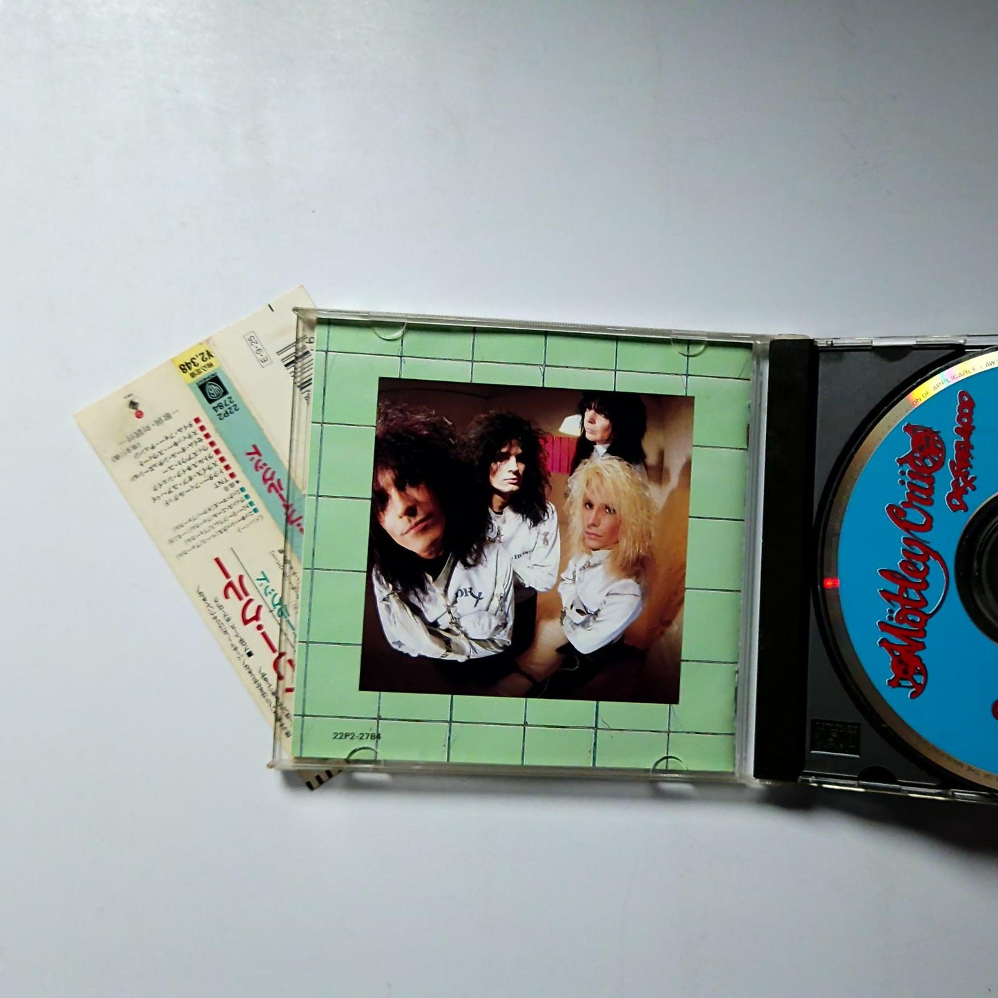 Mötley Crüe – Dr. Feelgood (CD, 1989) Japan obi 22P2-2784