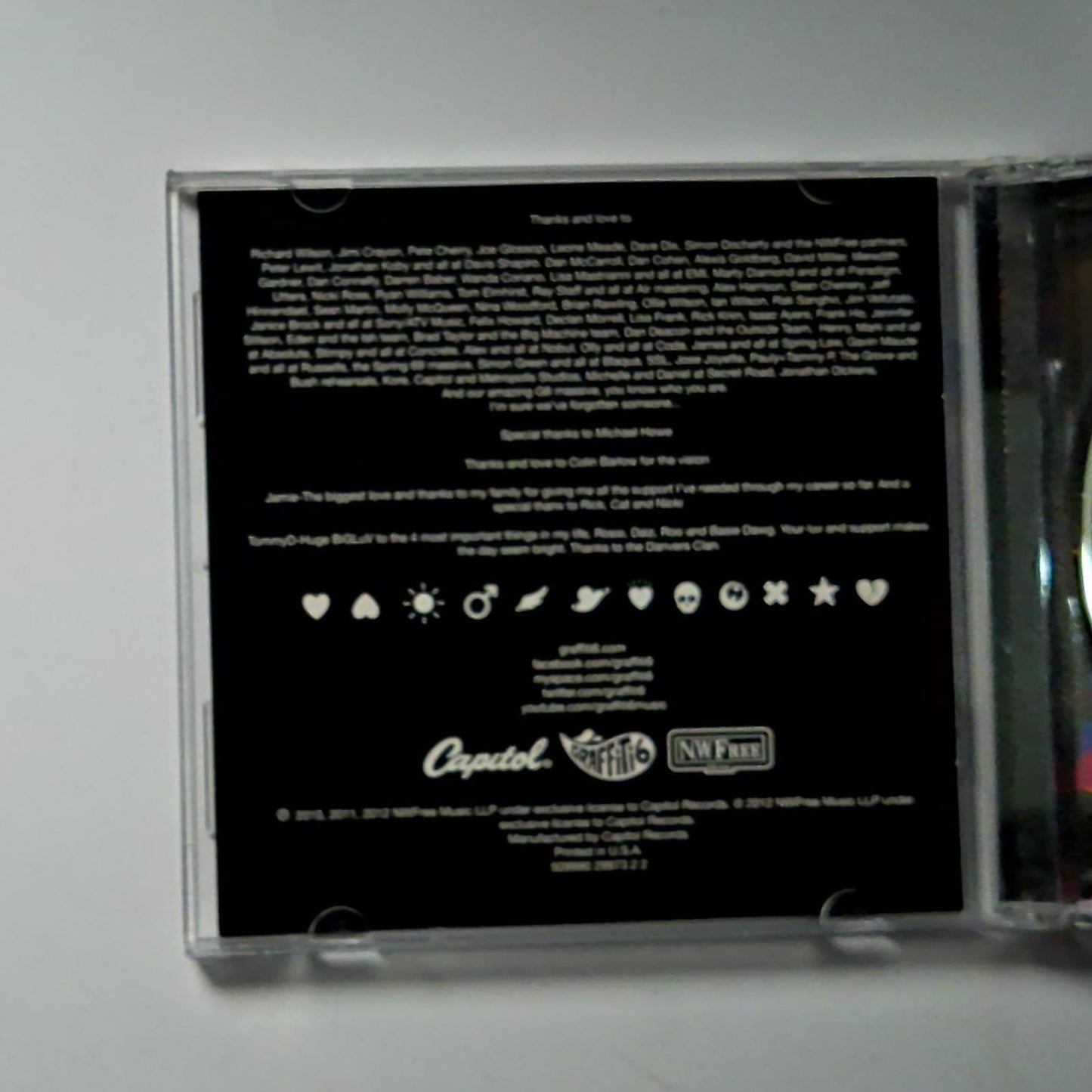 Graffiti6 – Colours (CD, 2012) US 509990 29973 2 2