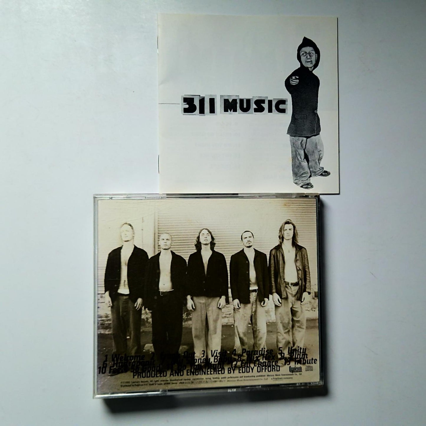 311 – Music (CD, 1998) Japan PHCR-2122