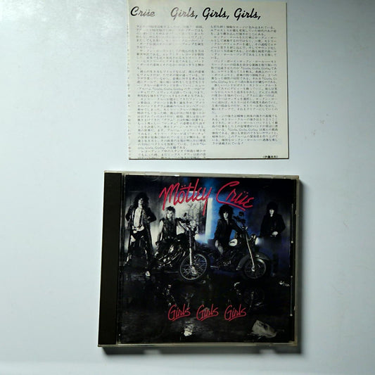 Mötley Crüe – Girls, Girls, Girls (CD, 1990) Japan WPCP-3445