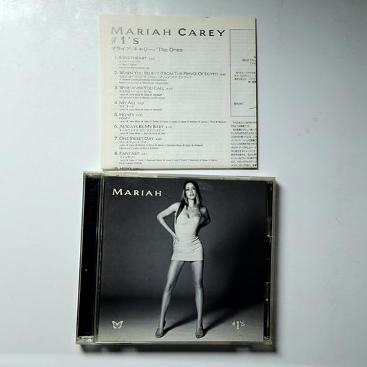 Mariah Carey – #1's (CD, 1998) Japan SRCS 8820