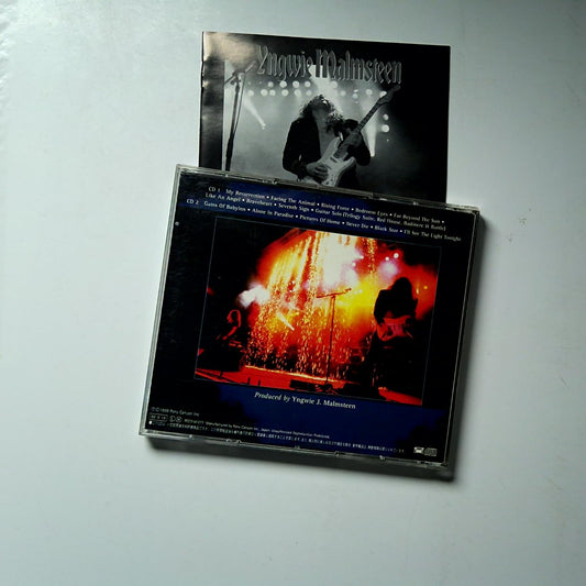 Yngwie Malmsteen – Live!! (CD, 2-Disc, 1998) Japan PCCY-01277
