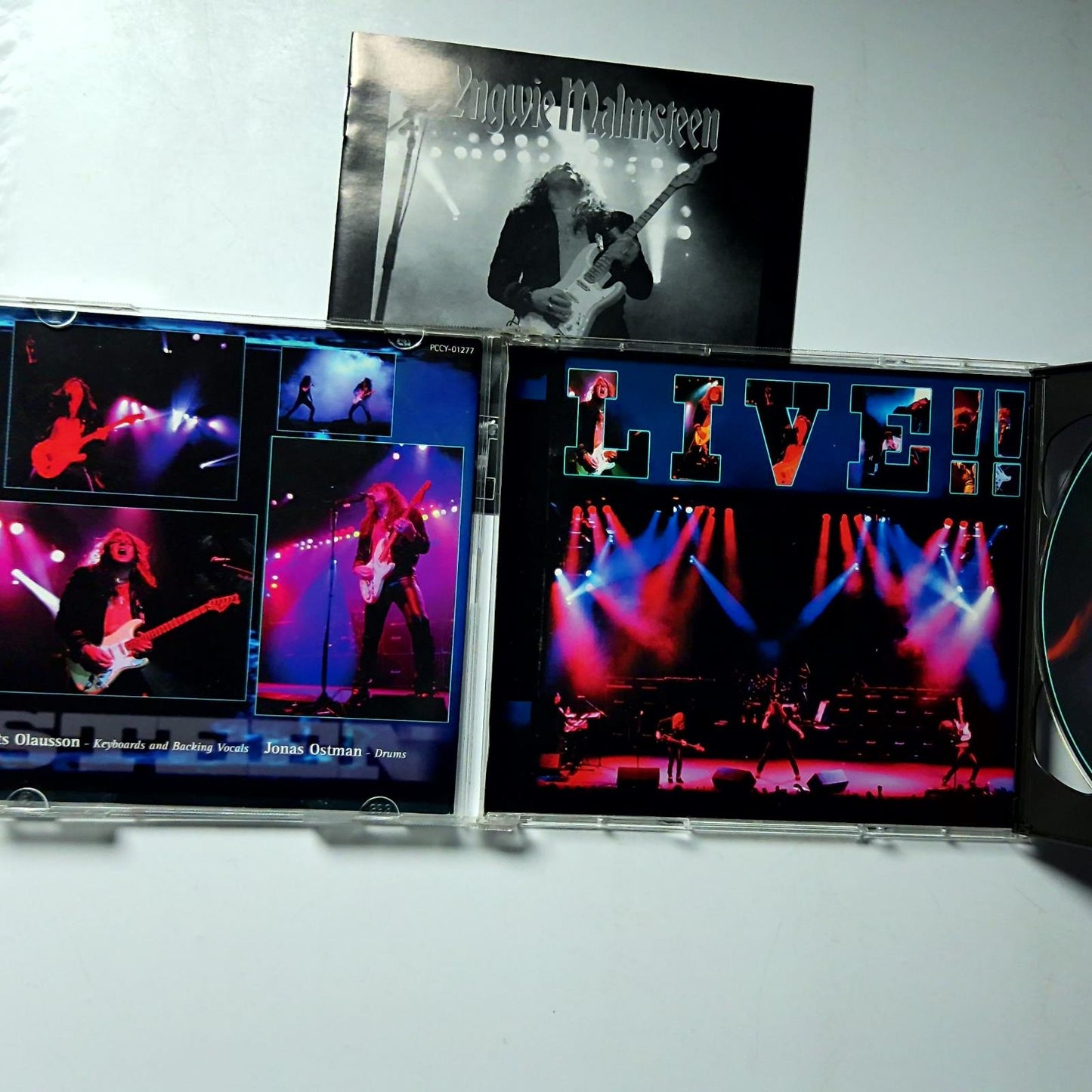 Yngwie Malmsteen – Live!! (CD, 2-Disc, 1998) Japan PCCY-01277