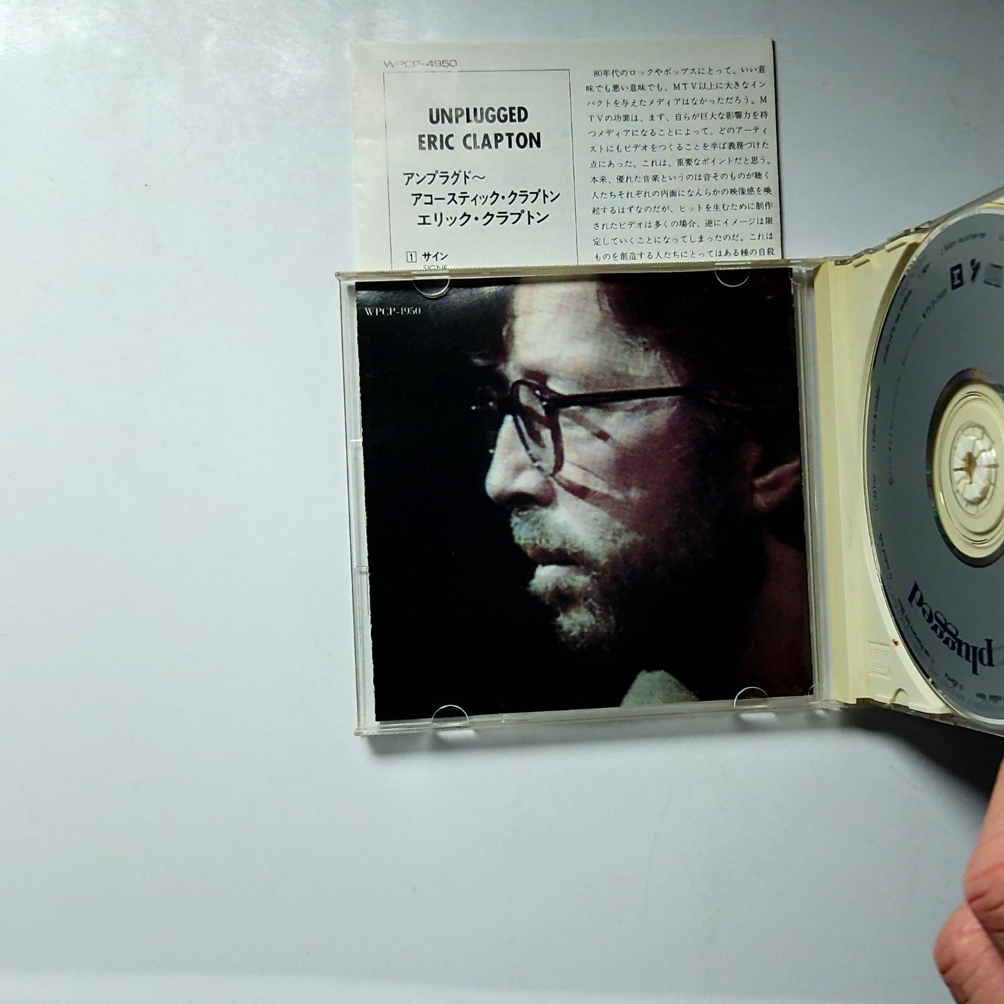 Eric Clapton – Unplugged (CD, 1992) Japan WPCP-4950