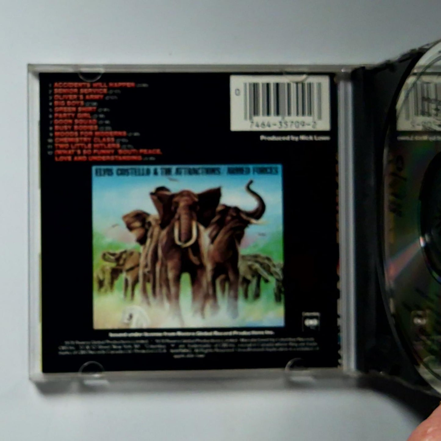 Elvis Costello & The Attractions – Armed Forces (CD, 1986) US CK 35709