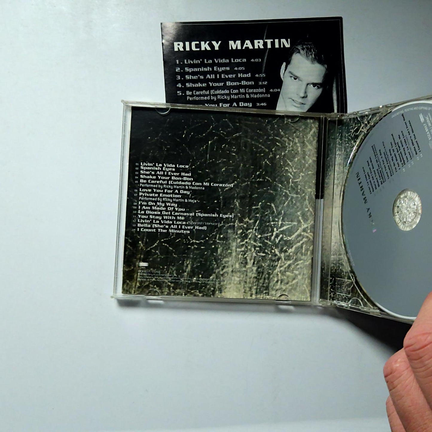 Ricky Martin – Ricky Martin (CD, 1999) Japan ESCA 8017