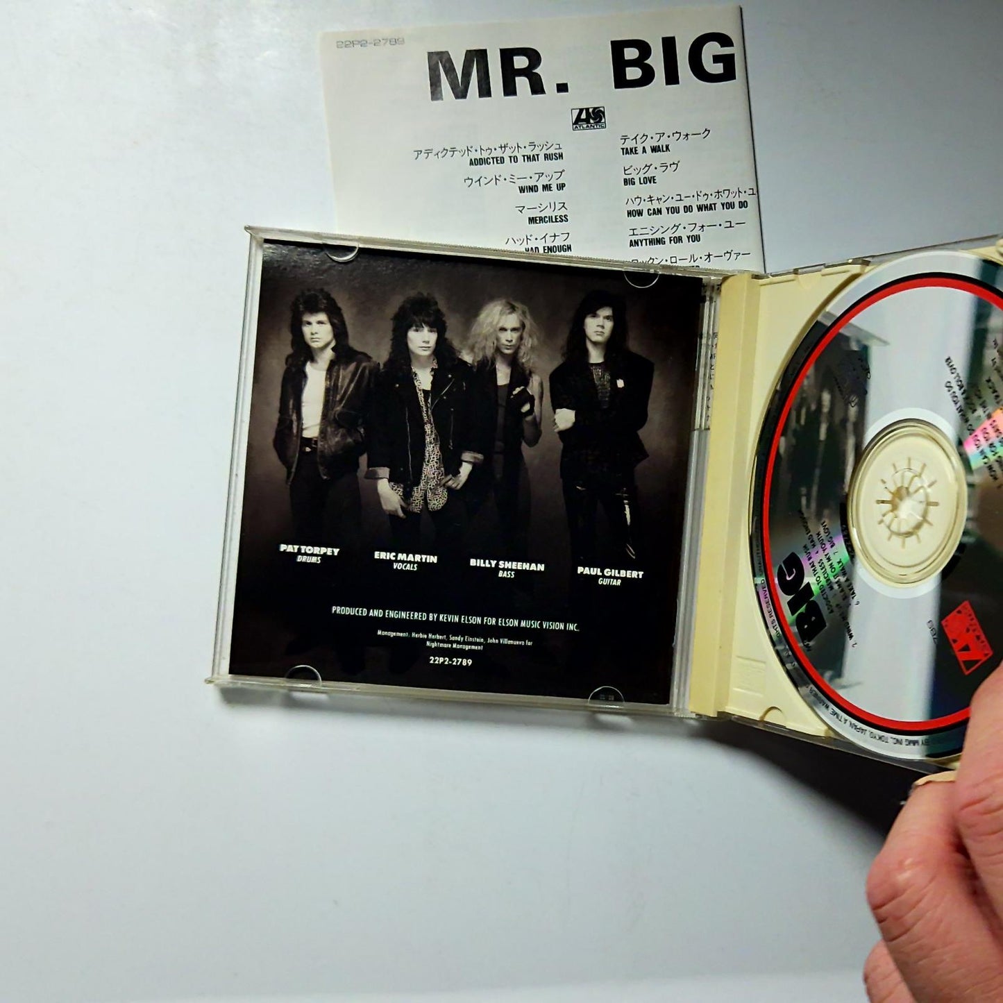 Mr. Big – Mr. Big (CD, 1989) Japan 22P2-2789