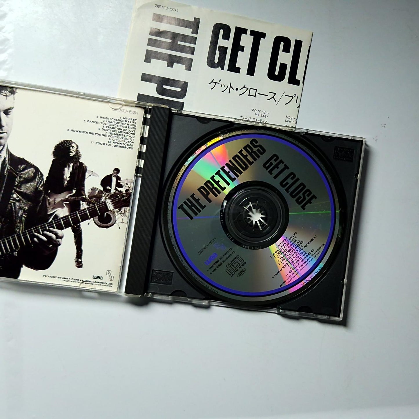 The Pretenders – Get Close (CD, 1986) Japan 32XD-531