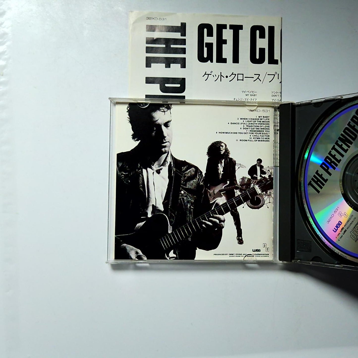 The Pretenders – Get Close (CD, 1986) Japan 32XD-531
