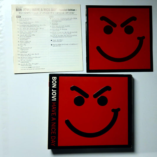 Bon Jovi – Have A Nice Day (CD + DVD, 2005) Japan UICL-9027