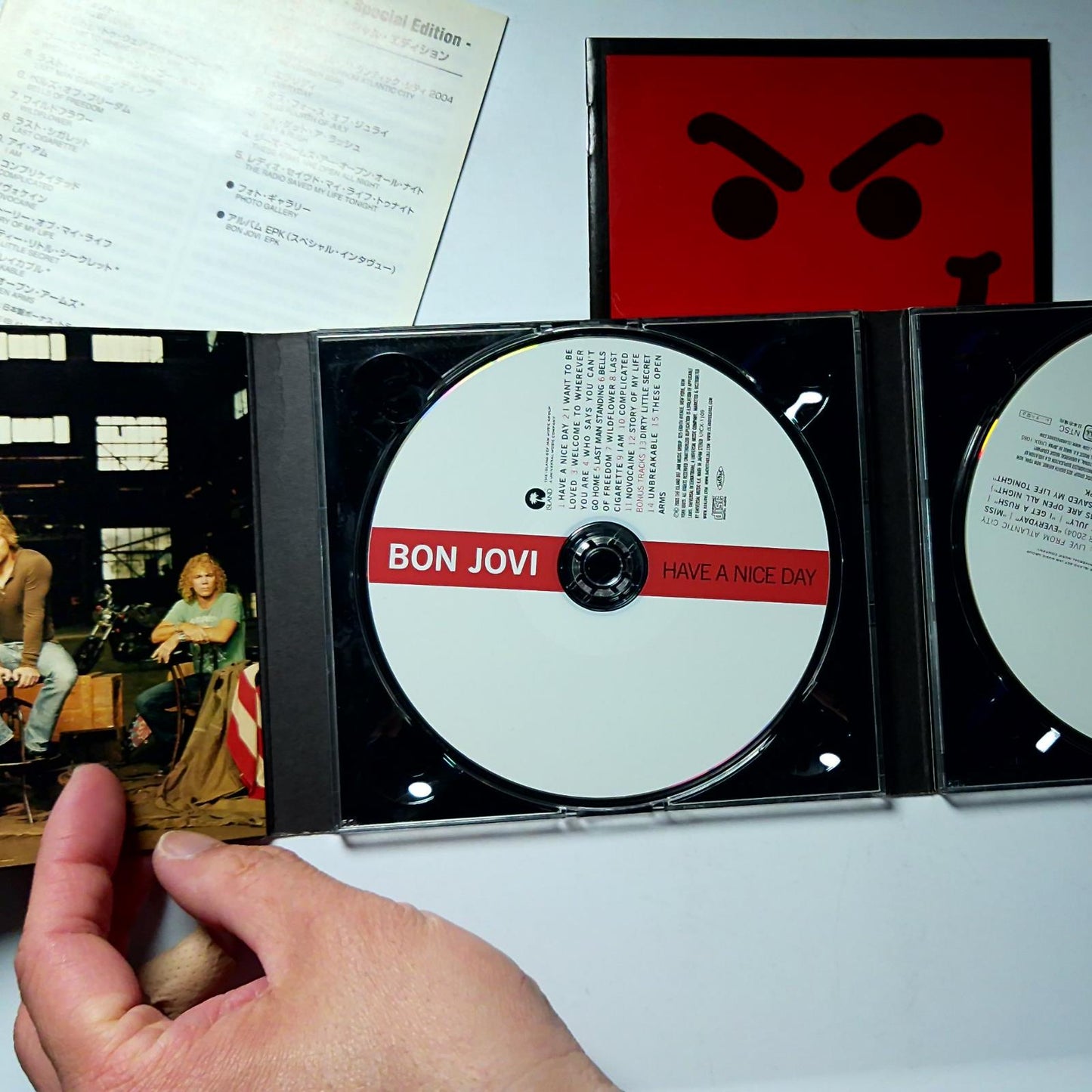 Bon Jovi – Have A Nice Day (CD + DVD, 2005) Japan UICL-9027