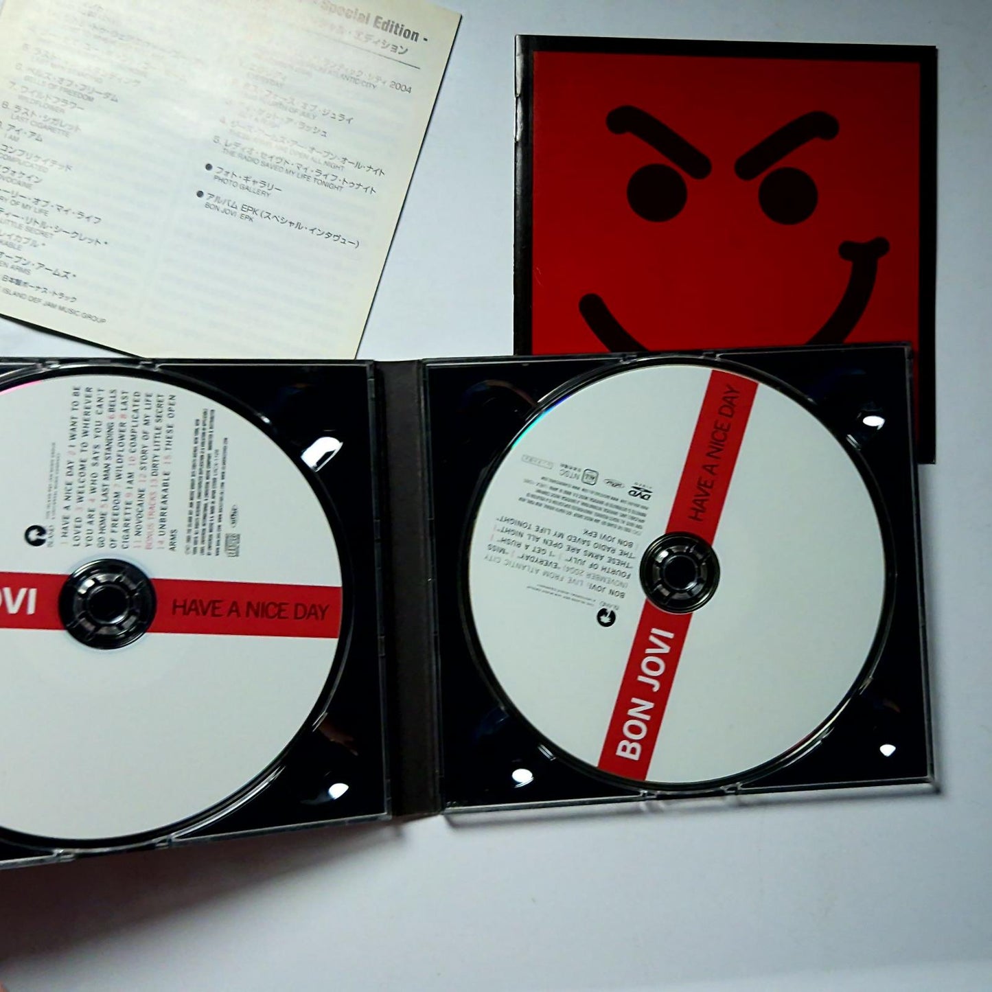 Bon Jovi – Have A Nice Day (CD + DVD, 2005) Japan UICL-9027