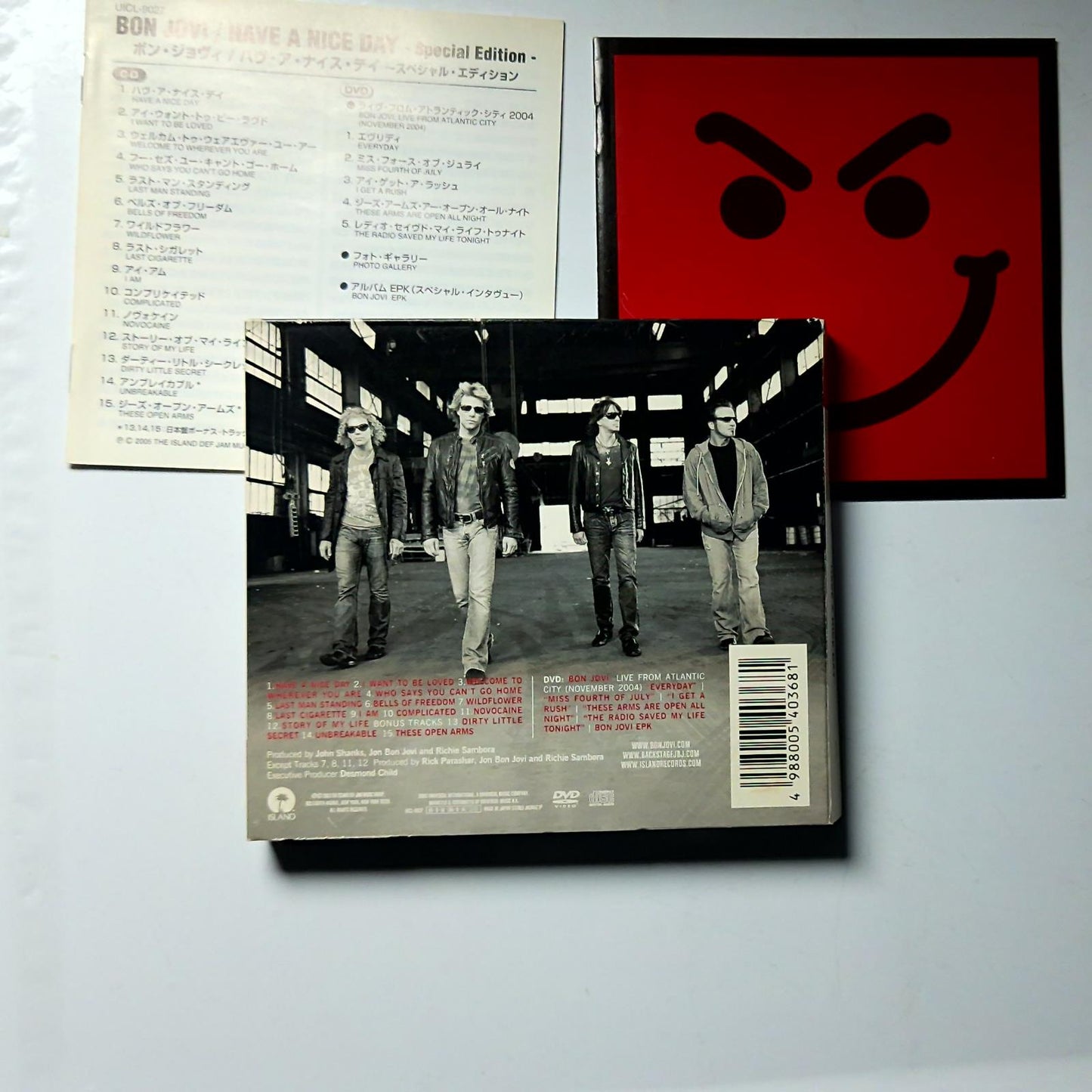 Bon Jovi – Have A Nice Day (CD + DVD, 2005) Japan UICL-9027