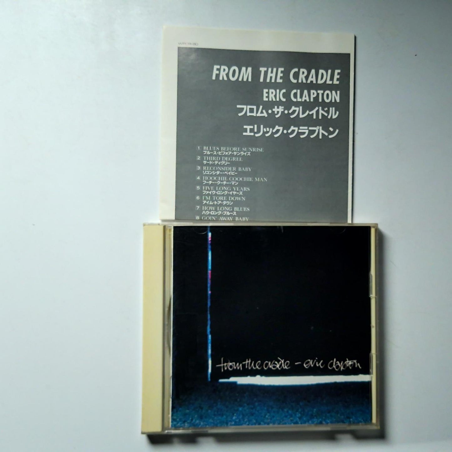 Eric Clapton – From The Cradle (CD, 1994) Japan WPCR-90
