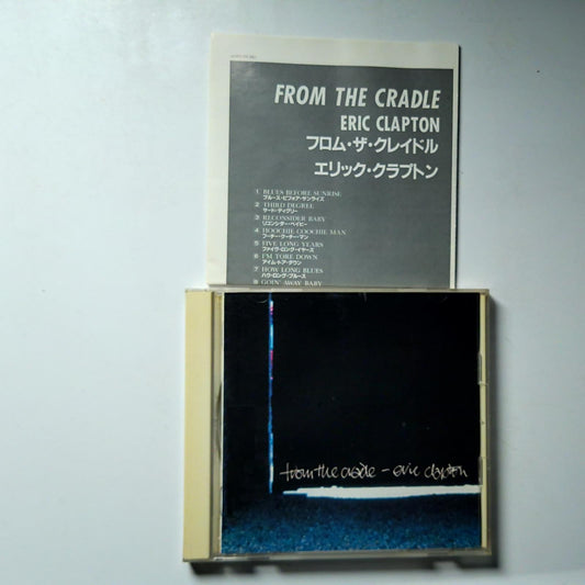 Eric Clapton – From The Cradle (CD, 1994) Japan WPCR-90