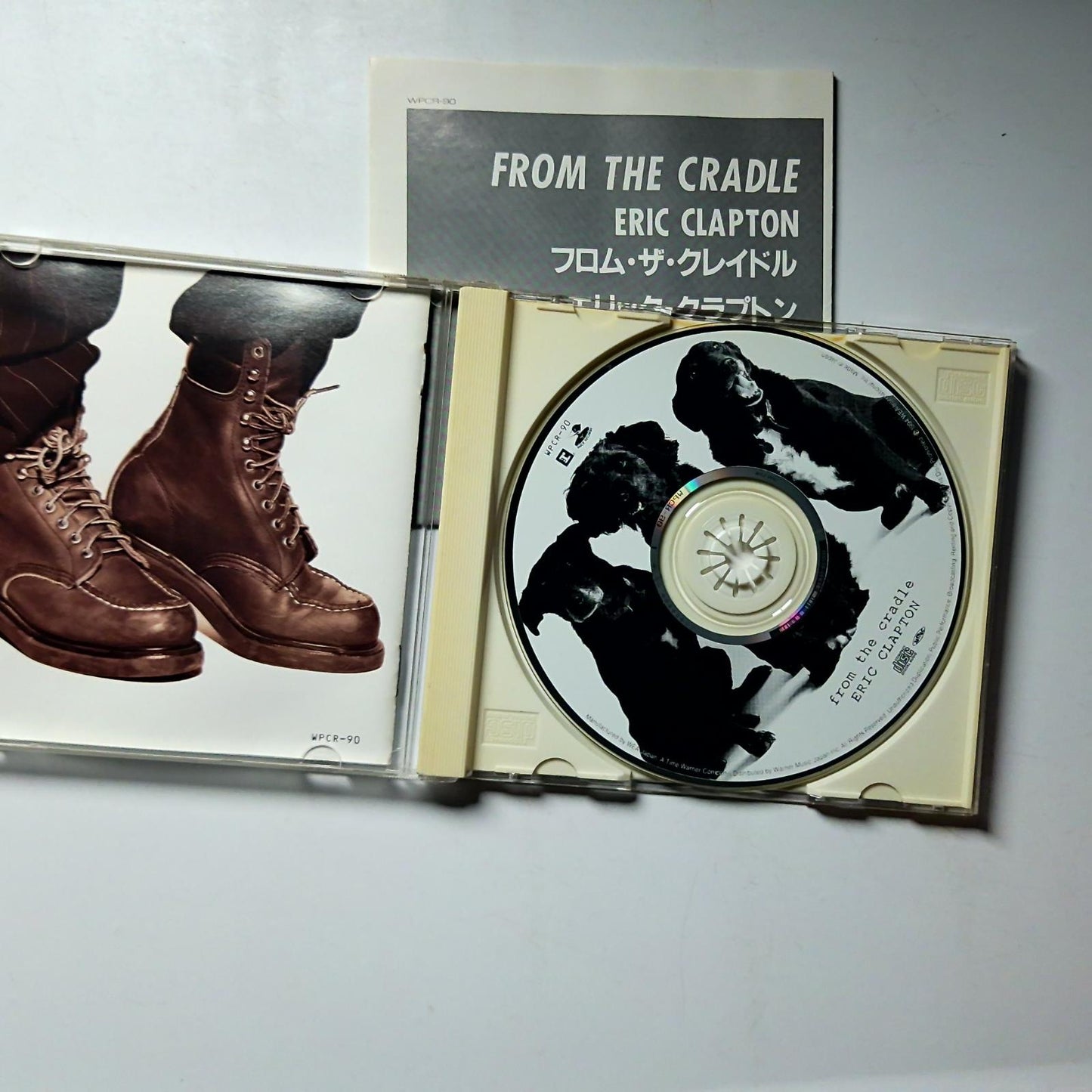 Eric Clapton – From The Cradle (CD, 1994) Japan WPCR-90
