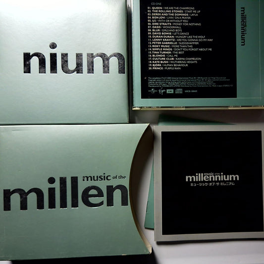Various – Music Of The Millennium (CD, 2000) Japan UICZ-1004/5