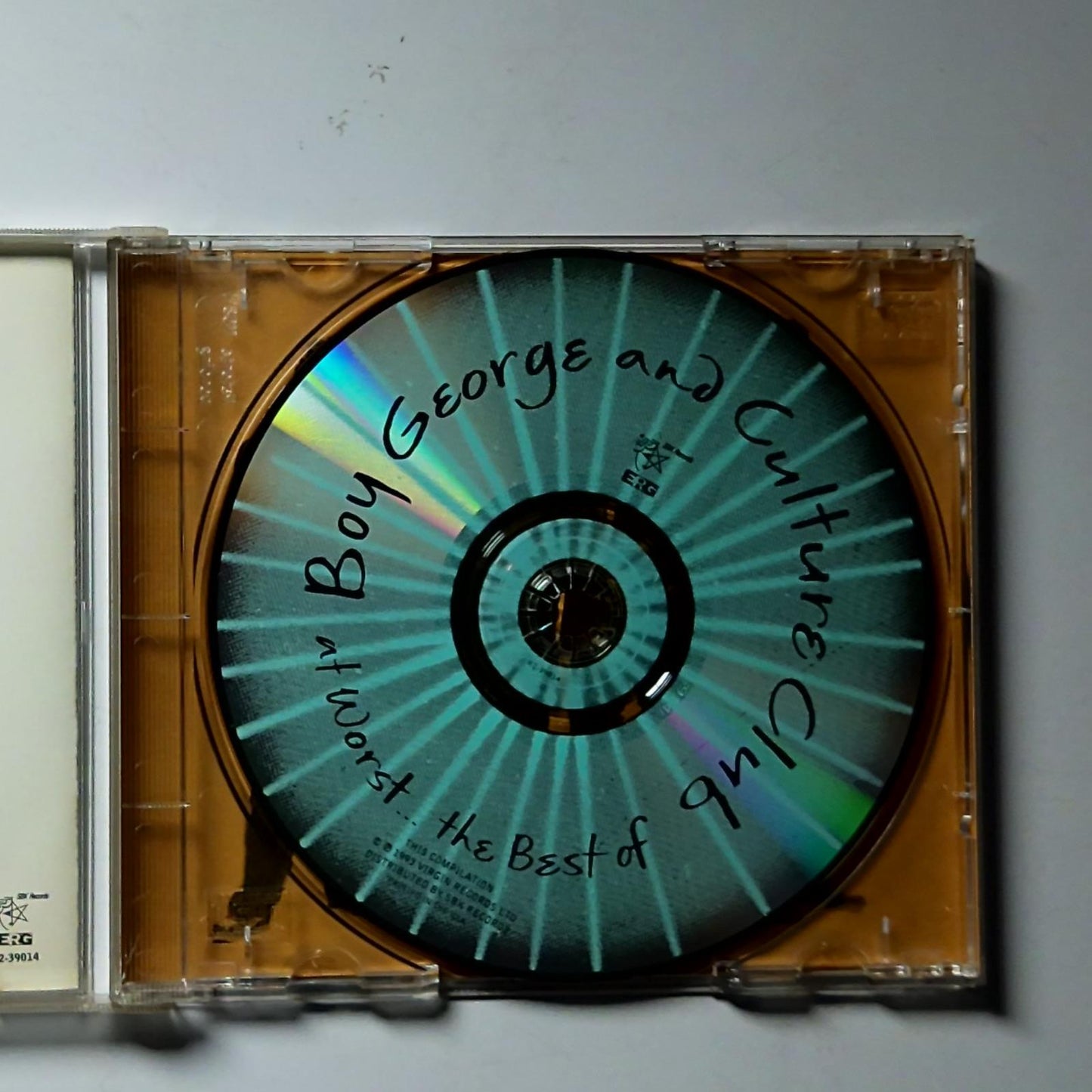 Boy George, Culture Club – At Worst... The Best Of (CD, 1993) US 7243 8 390142 5
