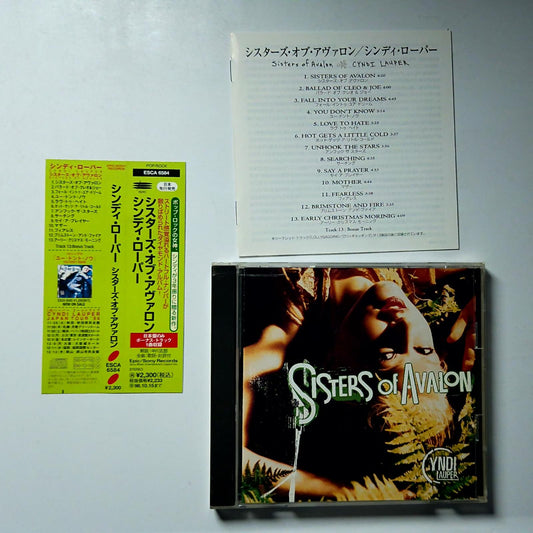 Cyndi Lauper – Sisters Of Avalon (CD, 1996) Japan obi ESCA 6584
