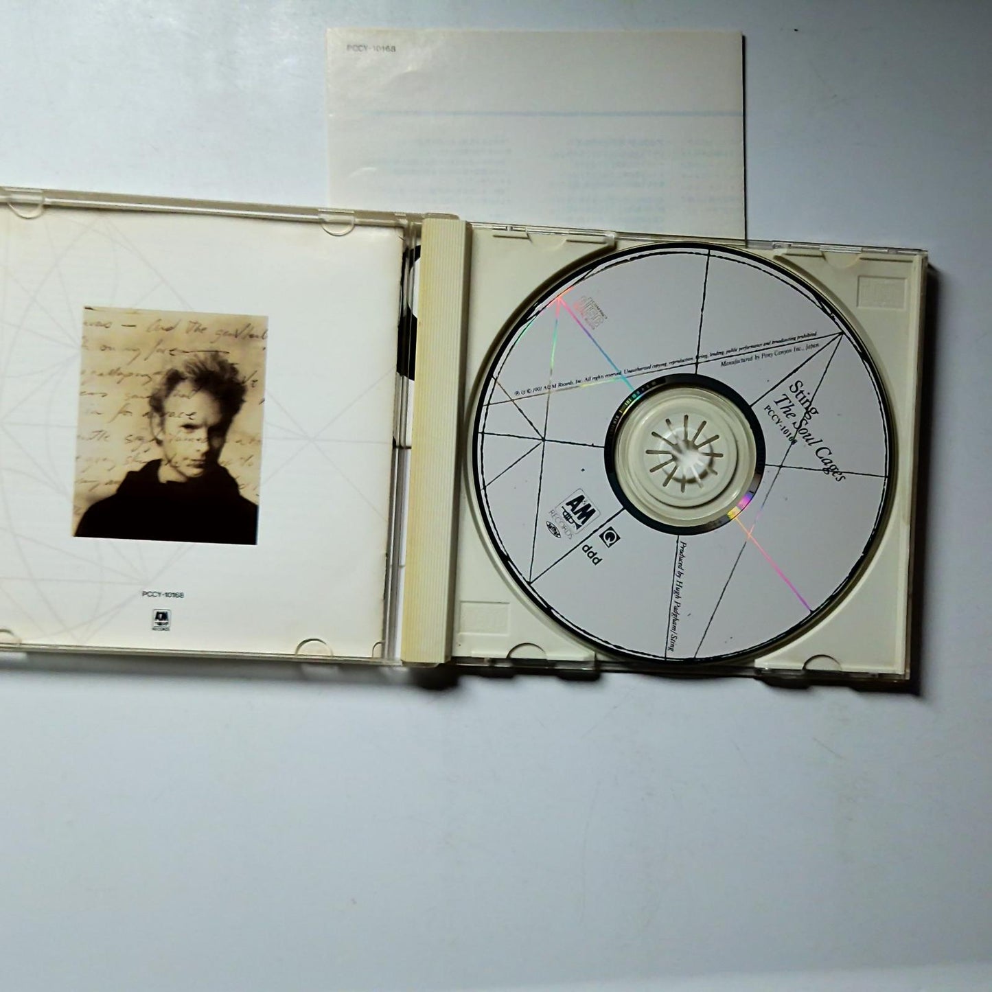 Sting – The Soul Cages (CD, 1991) Japan PCCY-10168