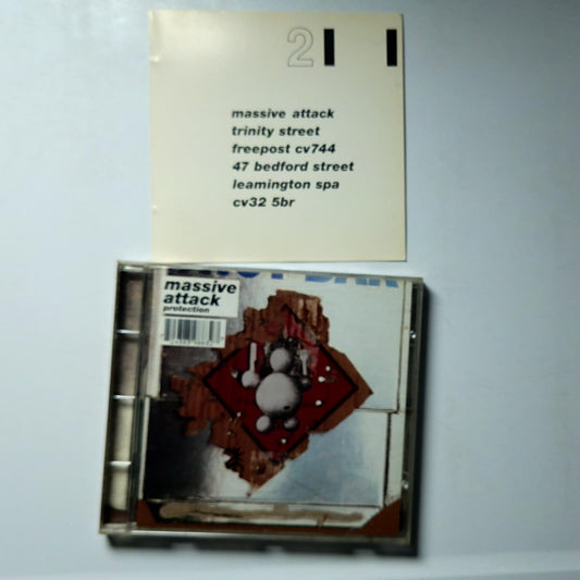 Massive Attack – Protection (CD, 1994) Europe wbrcd2