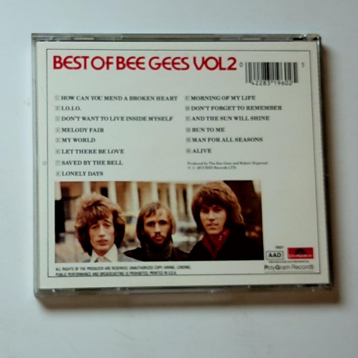 Bee Gees – Best Of Bee Gees Vol. 2 (CD, 1988) US 831 960-2
