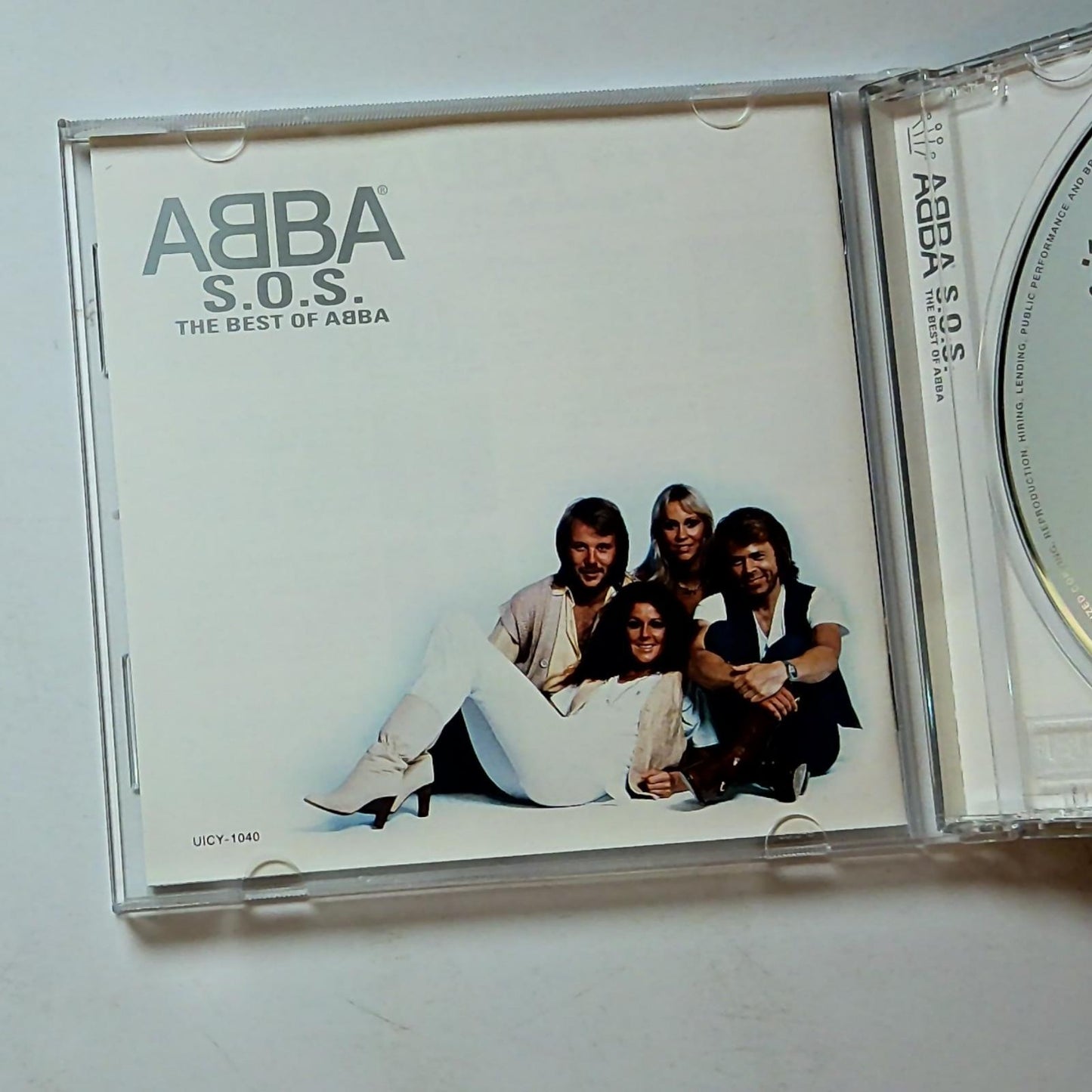 ABBA – S.O.S. (The Best Of ABBA) (CD, 2001) Japan UICY-1040