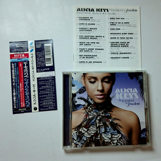 Alicia Keys – The Element Of Freedom (CD, 2009) Japan obi SICP 2462