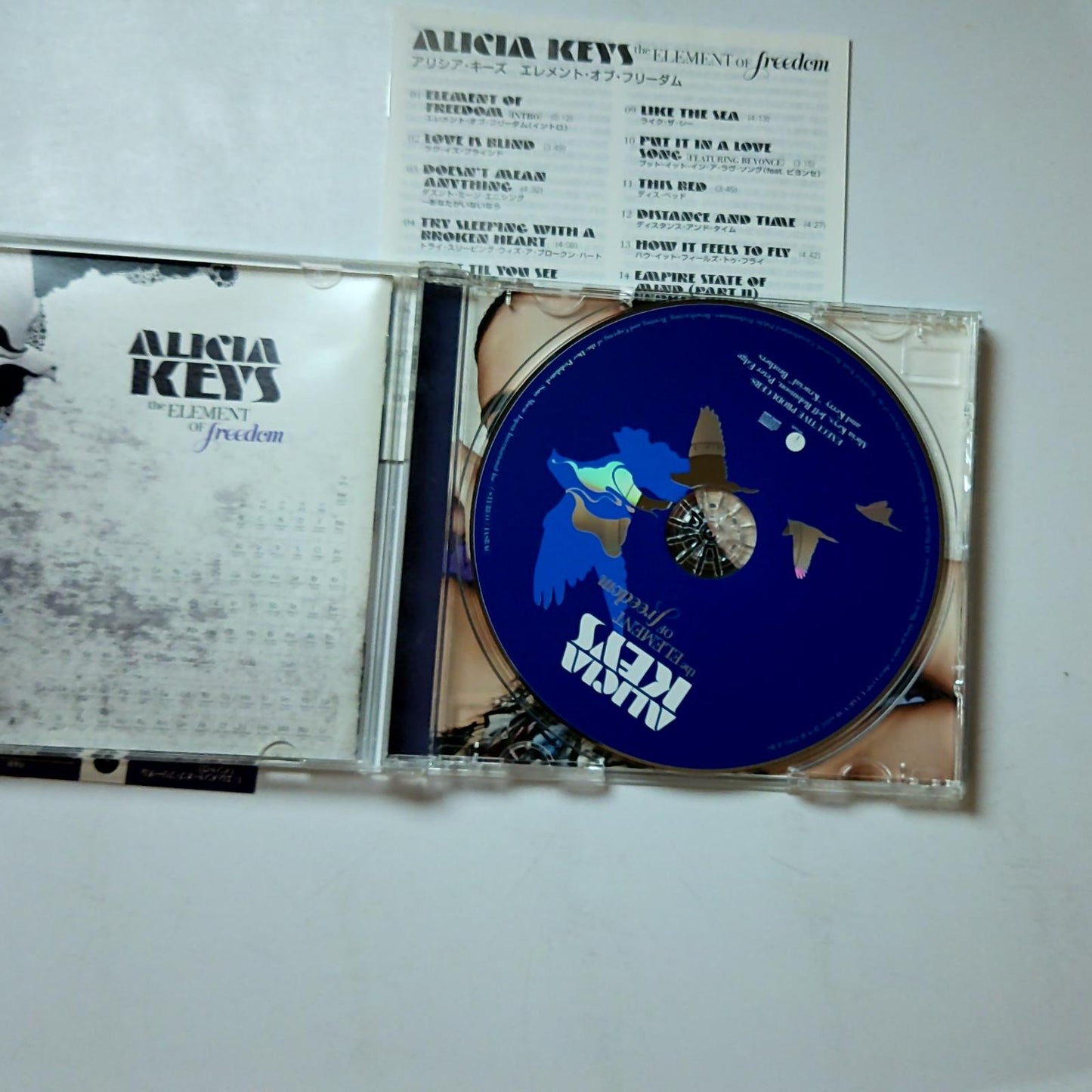 Alicia Keys – The Element Of Freedom (CD, 2009) Japan obi SICP 2462