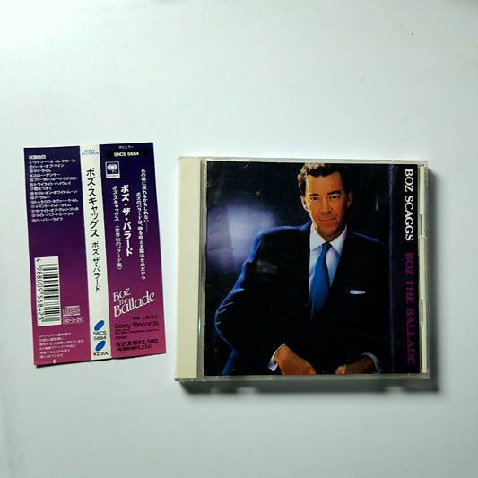 Boz Scaggs – Boz The Ballade (CD, 1992) Japan obi SRCS 5684