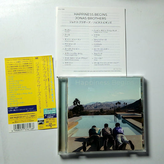 Jonas Brothers – Happiness Begins (CD, 2019) Japan Bonus Track Obi UICU-1309