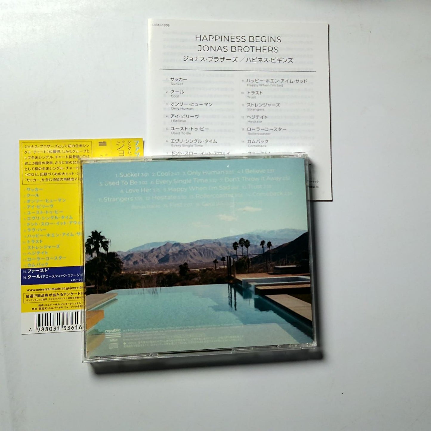 Jonas Brothers – Happiness Begins (CD, 2019) Japan Bonus Track Obi UICU-1309