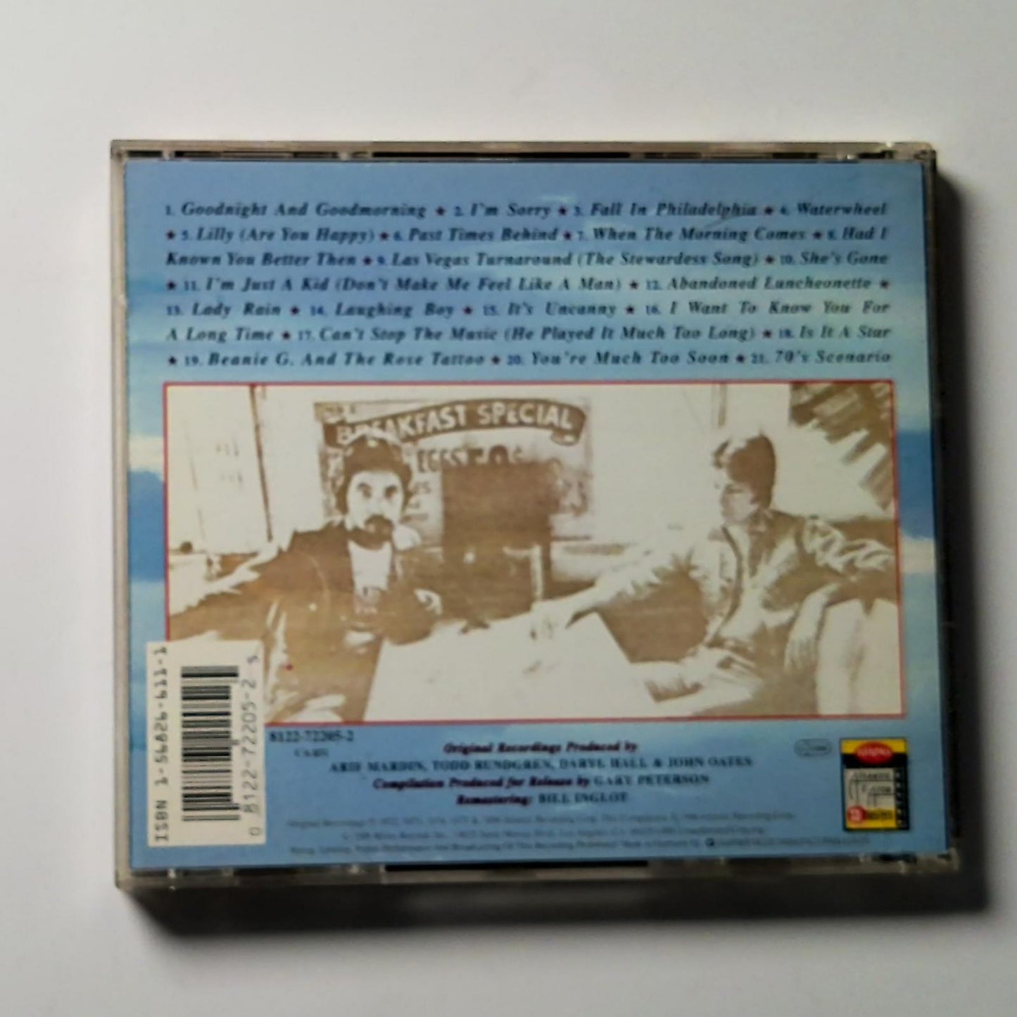 Daryl Hall & John Oates – The Atlantic Collection (CD, 1996) Europe 8122-72205-2