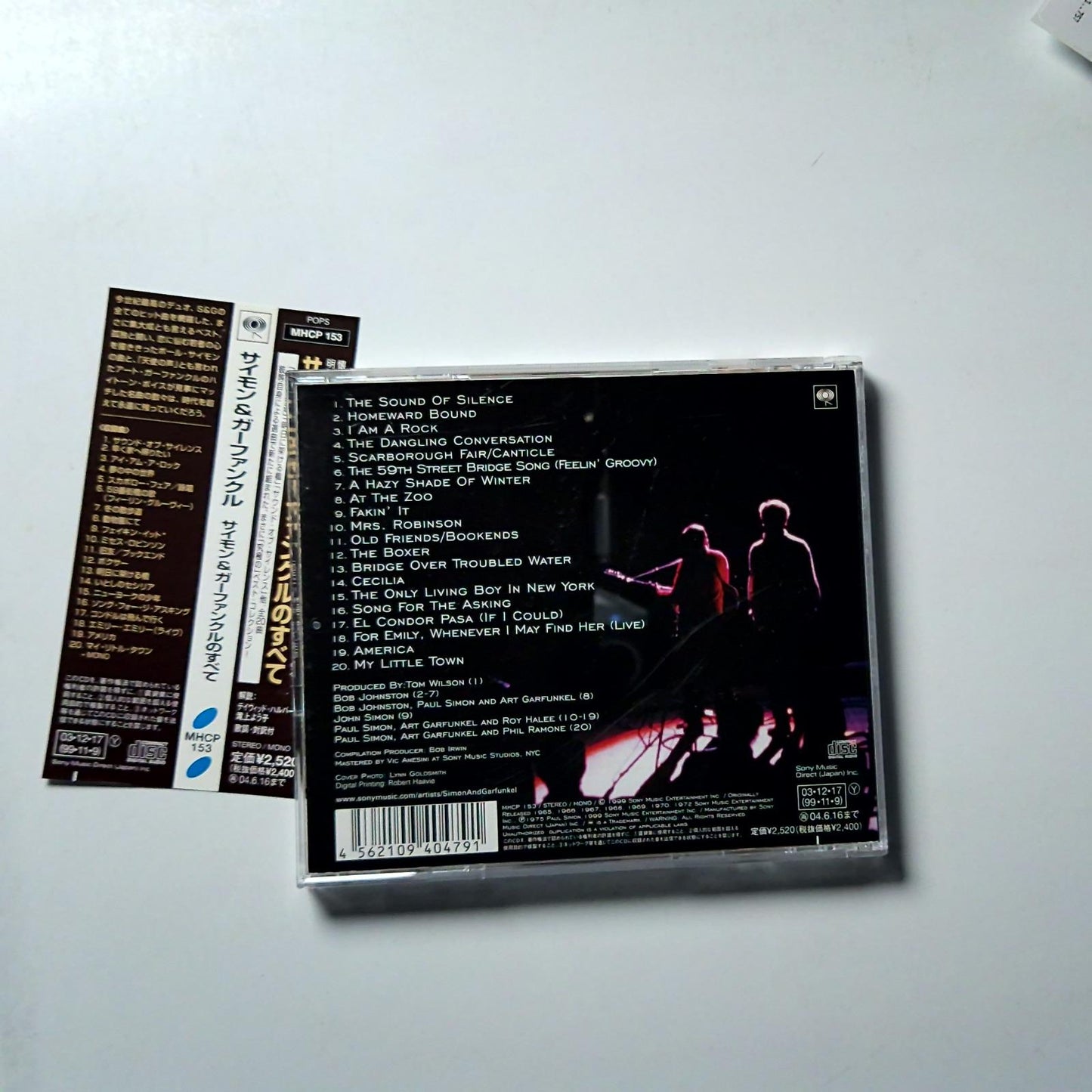 Simon & Garfunkel – The Best Of Simon & Garfunkel (CD, 2003) Japan obi MHCP 153