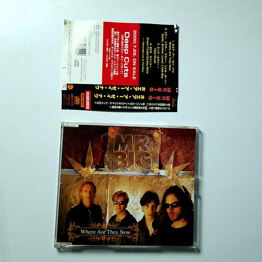 Mr. Big – Where Are They Now (CD, 2000) Japan obi AMCY-7175